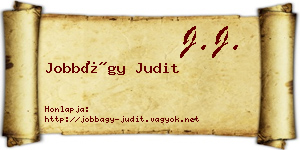 Jobbágy Judit névjegykártya